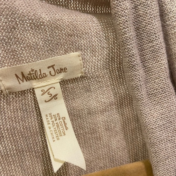 Matilda Jane - Overlapping Fringe Beige Cardigan - Picture 12 of 15